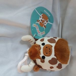 3.5" Clip Squishmallows - Alonzo the Longhorn, NWT